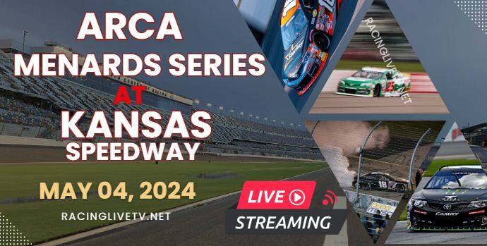(Kansas 150) ARCA Menards Series Live Stream 2024 slider