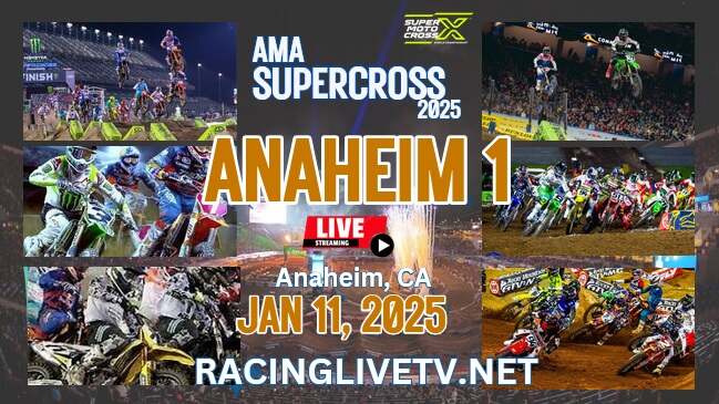 (Anaheim 1) Monster Energy AMA Supercross Live Stream 2025: Race Replay