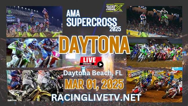 (Daytona) Monster Energy AMA Supercross Live Stream 2025: Race Replay