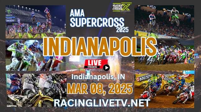 (Indianapolis) Monster Energy AMA Supercross Live Stream 2025: Race Replay