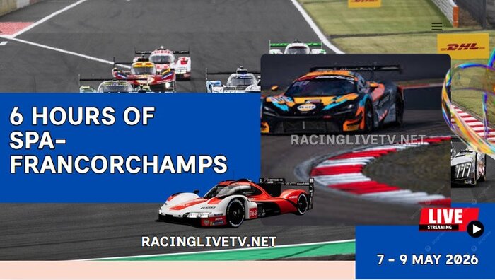 6 Hours Of Spa Francorchamps WEC Live Streaming