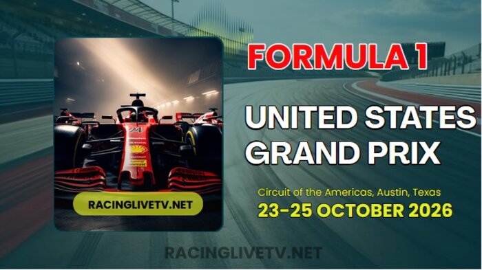 F1 United States Grand Prix Live Stream Replay Schedule